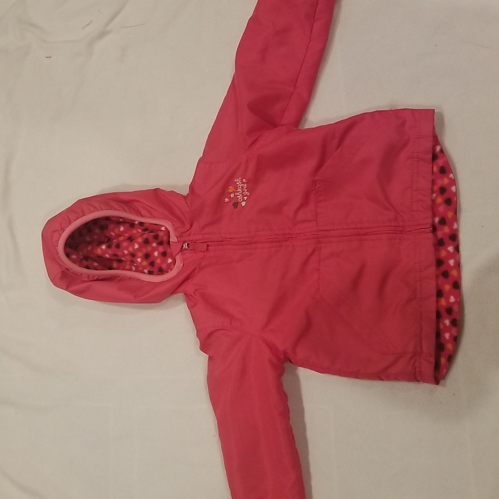 Toddler fleece lined coat